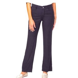 NYDG - Linen Trousers - Black - Size 00